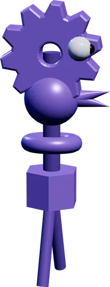 Dwarf as an avatar, its body built from its own code