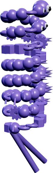 Hydra as an avatar, its body built from its own code